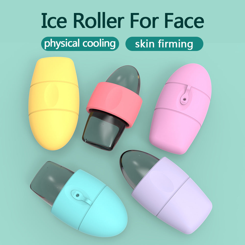 ❄️ Gesichtseisroller aus Silikon – Frischekick für deine Haut!