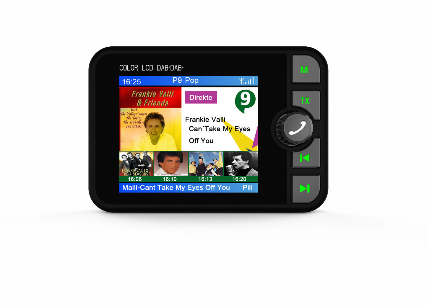 🚗 DAB+ Digitalradio & Bluetooth MP3 Display – 2,4" LED-Bildschirm für Auto