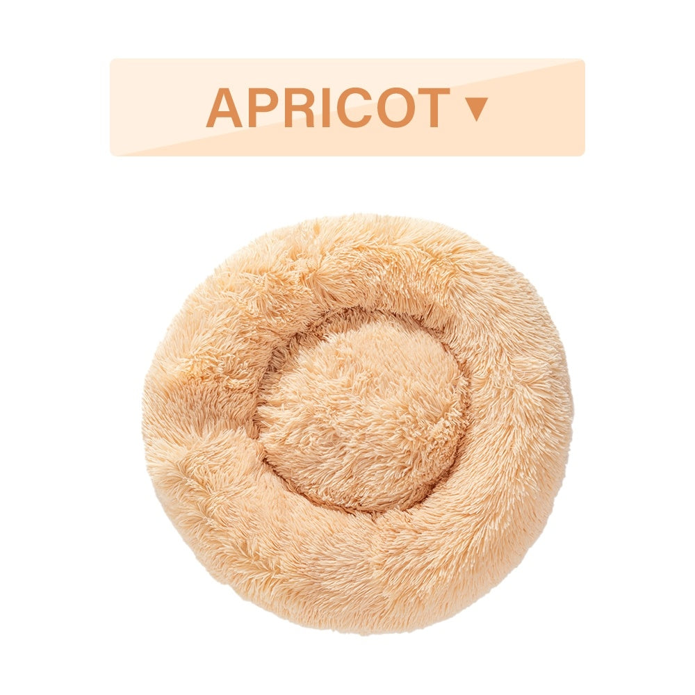 🐶 Fluffy Donut Hundebett