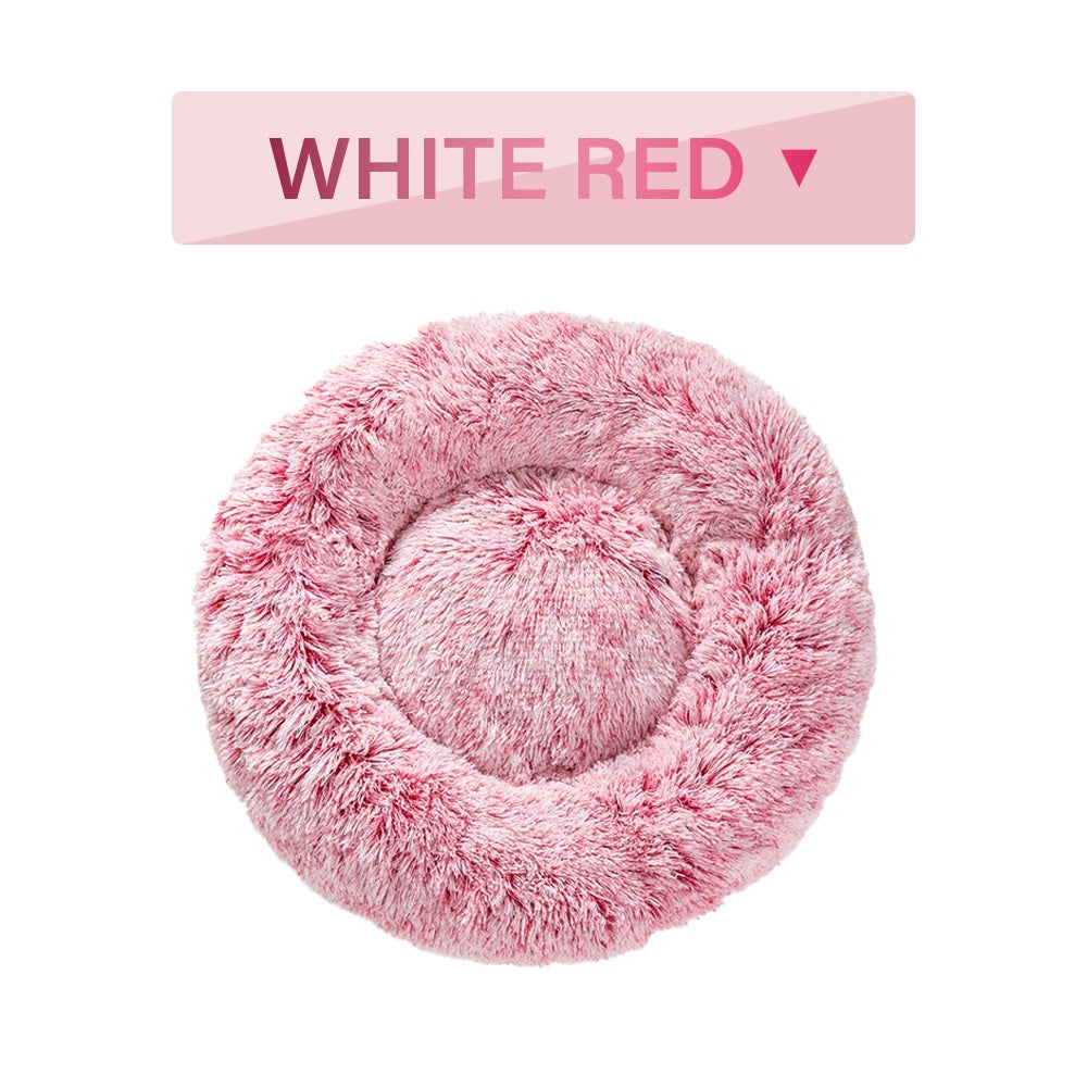 🐶 Fluffy Donut Hundebett