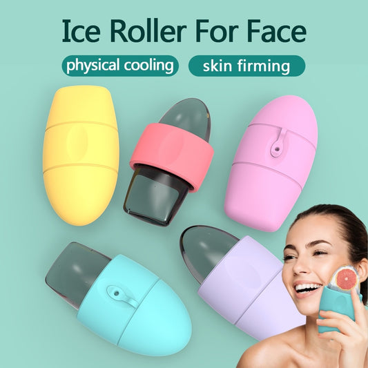 ❄️ Gesichtseisroller aus Silikon – Frischekick für deine Haut!